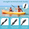 40 Pcs Bungee Shock Cord Hook for 1/4 inch Cord