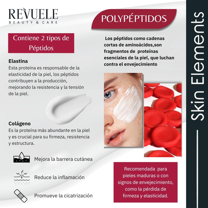 REVUELE SKIN ELEMENTS CREMA PARA CONTORNO DE OJOS POLIPEPTIDO 25ML