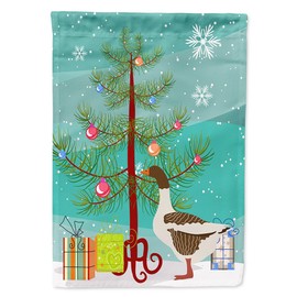 Caroline's Treasures BB9270GF Pomeranian Rogener Goose Christmas Flag Garden Size, Small, Multicolor