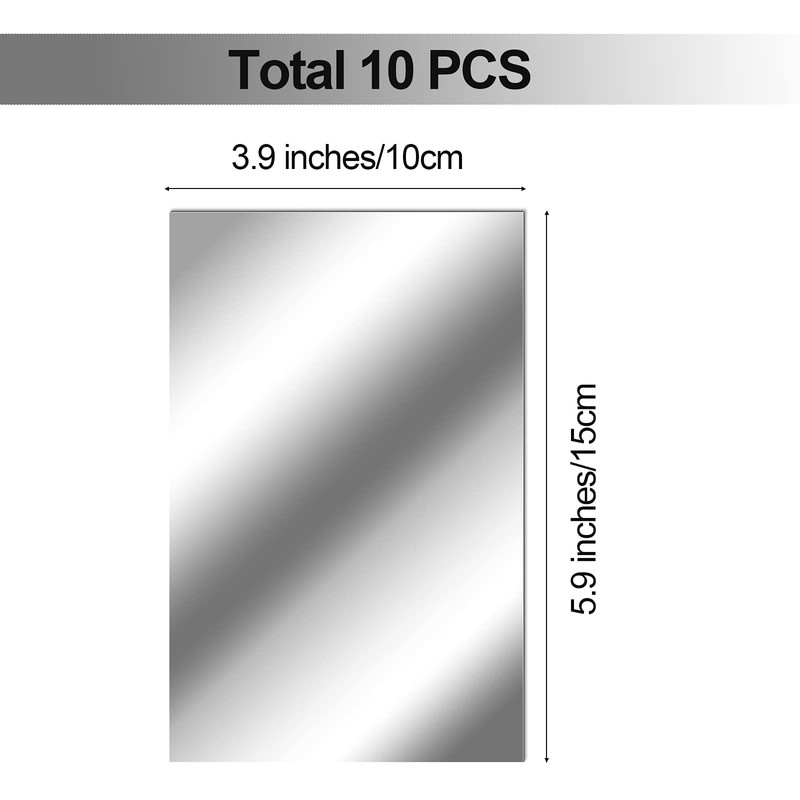 Zonon Zonon Flexible Mirror Sheets Self Adhesive Non Glass Mirror