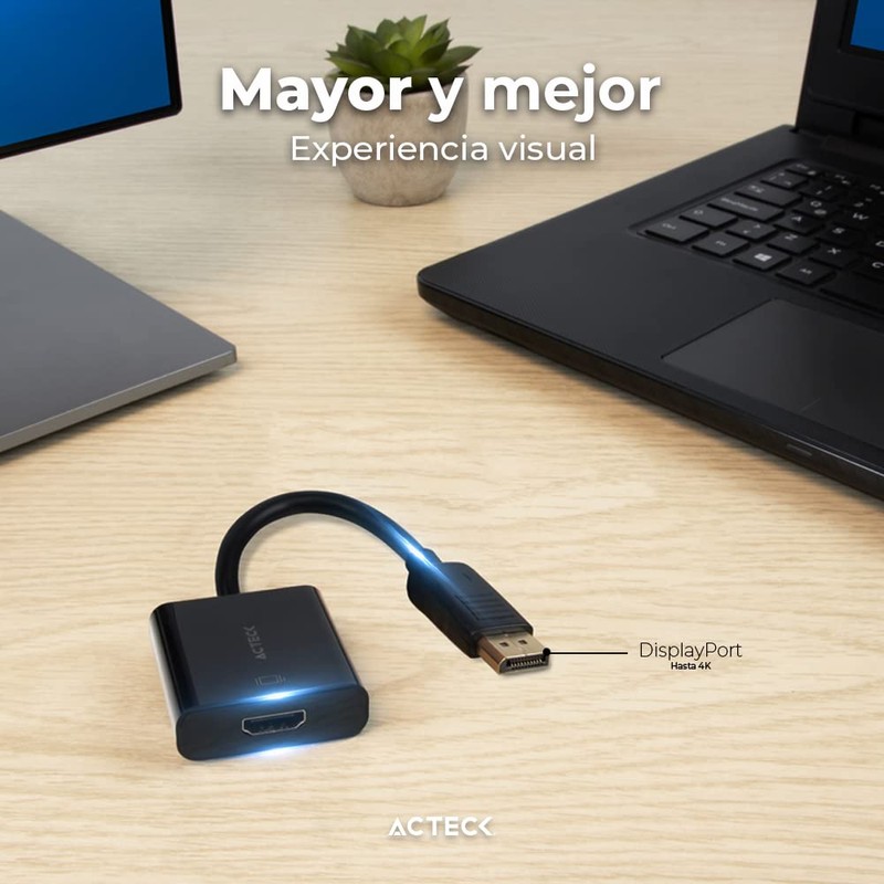 Adaptador DisplayPort a HDMI Shift Plus AH435 / Para Video