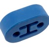 Universal Blue 2 Hole Exhaust Rubber Mount Hanger Heavy Duty
