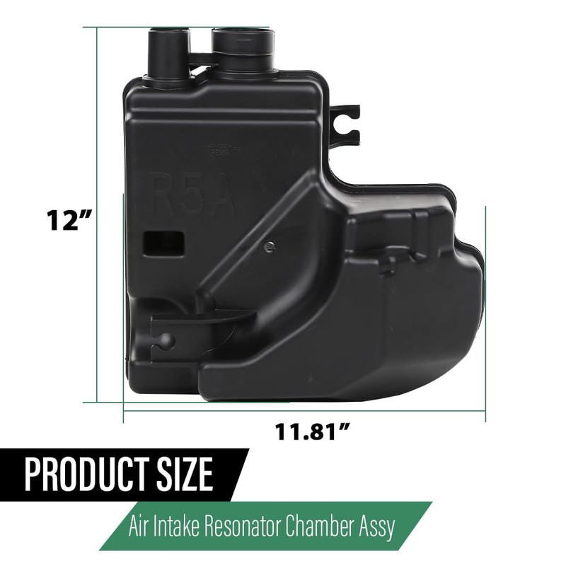 LQI Air Intake Resonator Chamber Assy Assembly, Compatible with Honda