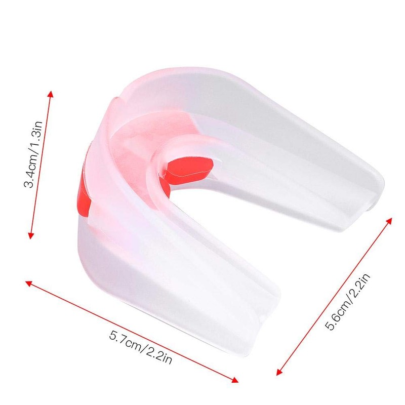 Zerone Protector bucal de Doble Cara para Adultos, Protector bucal