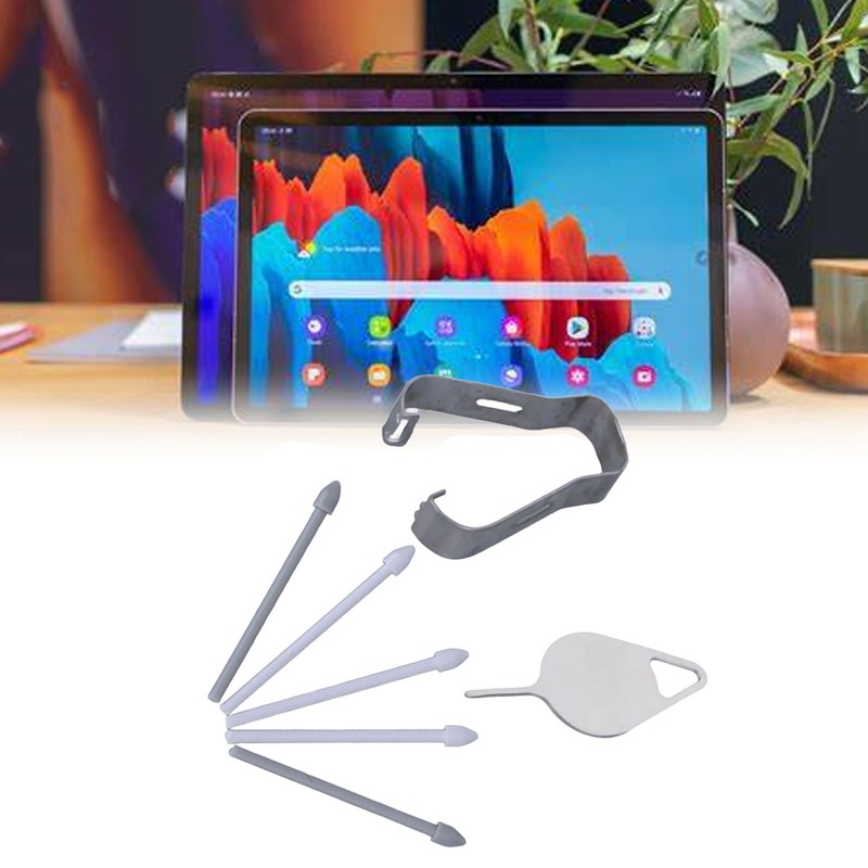 20Pcs Tab S7 Stylus Pen Tips Easy Installation 4 Tweezers