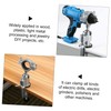 SHINEOFI 1Pc Electric Drill Bracket Holder Rotating Vise Stand for