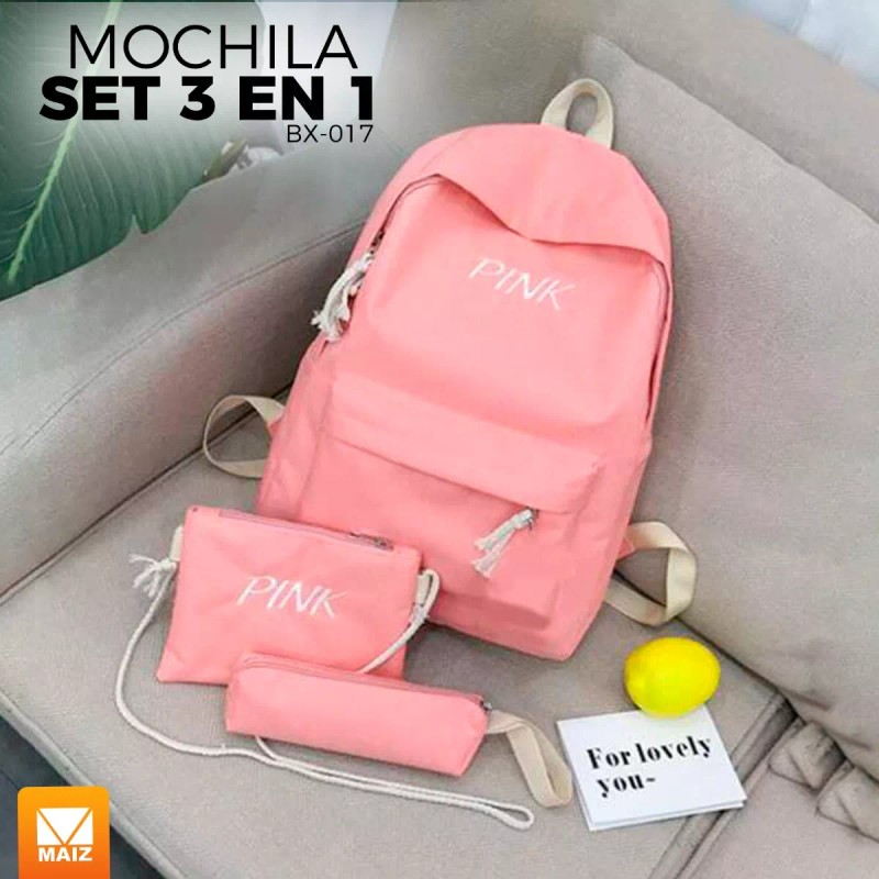 Maíz Mochila Escolar Bolsa Lapicera Casual Estudiante Juvenil