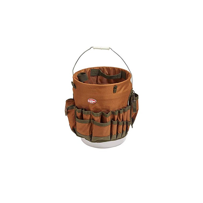 Bucket Boss The Bucketeer Bucket Tool Organizer in Brown, 10030