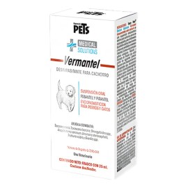 Vermantel Despara/sitante P/ Cachorros 25 Ml Perros Gatos
