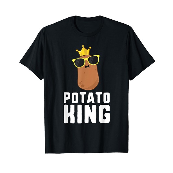 Potato King T-Shirts for Men, Kids & Boys - Nerd