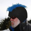COOLCASC FURRY BLUE Multisport Helmet Cover