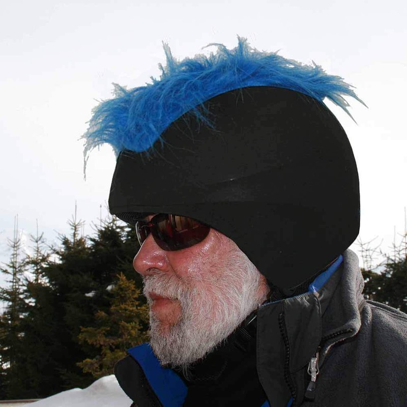COOLCASC FURRY BLUE Multisport Helmet Cover