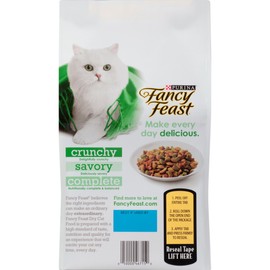 Purina Fancy Feast Gourmet Dry Cat Food With Ocean Fish And Salmon