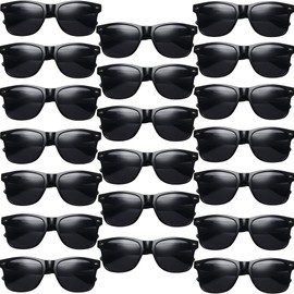 Eyegla Black Sunglasses Bulk Adults Party Sunglasses 80s Glasses Shades for Men Women Party Favors 30 Pack