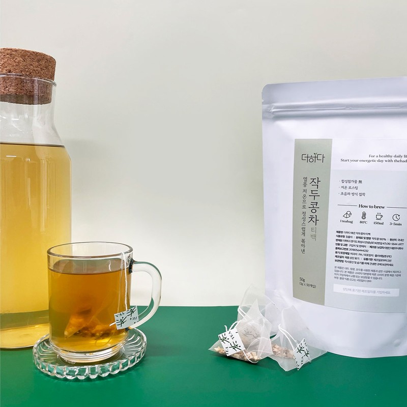 더하다 볶은 작두콩차 티백 1+1 100개 Deohada Roasted Jackbean Tea