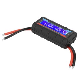 Watt Meter HighAccuracyPower Watt Meter,Power Analyzer Analyzer Voltage Amp Tester with Digital LCD Display for RC Model Airplane,4.8V~60V 130A