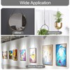 Adjustable Picture Hanging Wire, Upgrade Mirror Frame Hanging Kit, 6.6FT