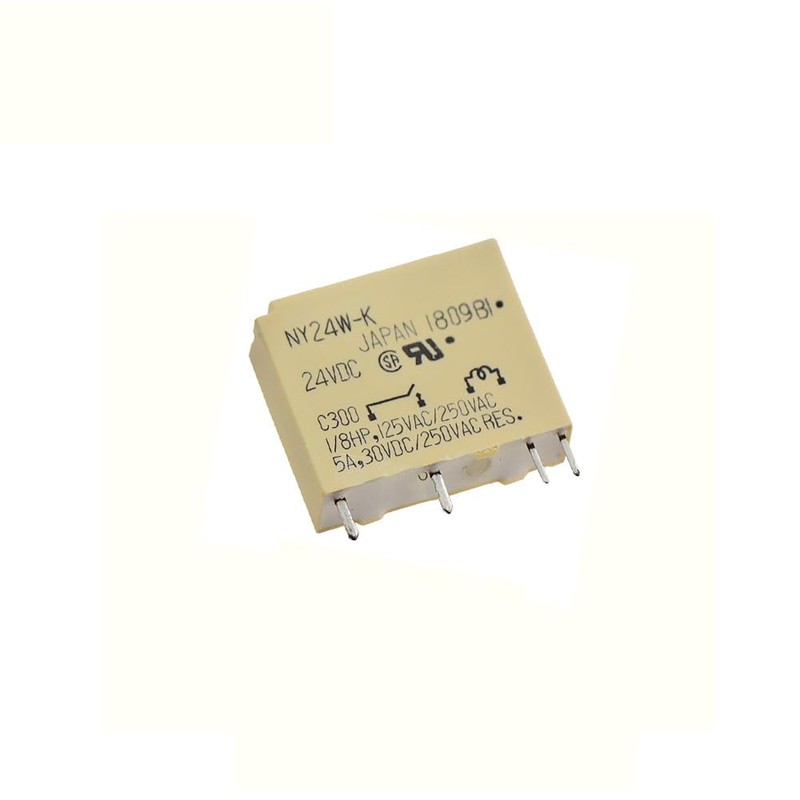 2Pcs NY24W-K NY-24W-K 24VDC 5A DIP-4 Power Relay