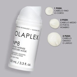 Mascarilla Hidratante y Reparadora de Cabello Olaplex N° 8 Bond Intense Mask de 100mL