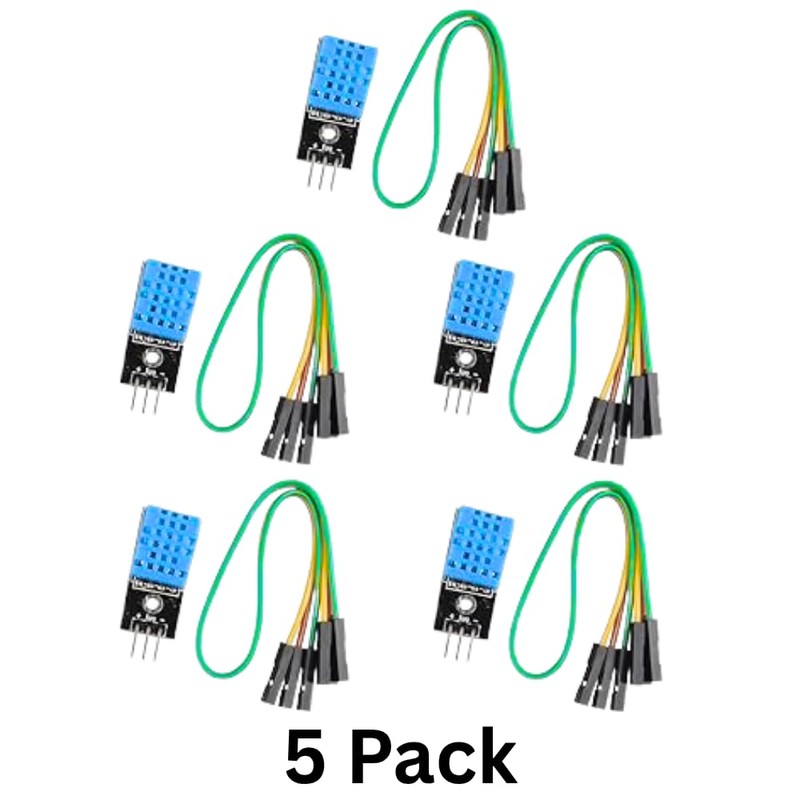 Electrones 5 x KY-015 DHT11 DHT-11 3 Pin Digital Temperature