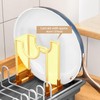 Compact Dish Drying Rack with Utensil Holder – Small Countertop