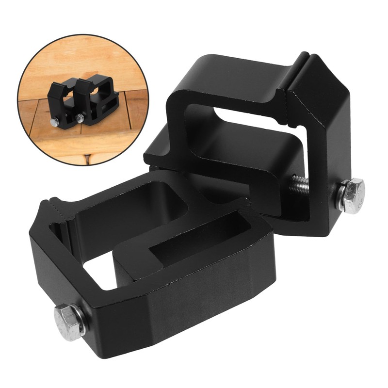 GLEAVI 2pcs Heavy Duty Truck Cap Mounting Clamps for Ladder