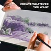Funto Watercolor Journal, 8.5x5.5", 2 Pack, 48 Pages Each, Purple