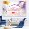 Welcome Home Backdrop Banner - Home Sweet Home Sign -