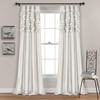 Lush Decor Circle Dream Window Curtains Panel Set for Living,