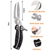 Brigii Kitchen Shear, Stainless Steel Heavy Duty Poultry Shears, Multi-Purpose