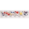 Rainbow Decors Wildflowers Meadow Egg Cups Set of 6 Fine