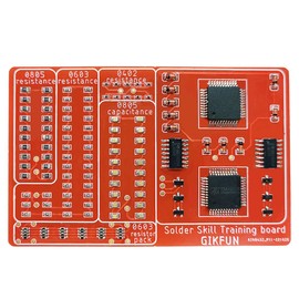 Gikfun Soldering Practice Kit SMD SMT Welding Skill Training Board DIY for School Learning Project GK1023