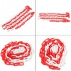 1 x plastic chain, 10 mm x 5 m warning