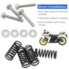 GOLKNHA Clutch Kit & Friction Plate Spring Compatible with Yamaha