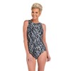 Maxine of Hollywood Women's Standard High Neck Maillot One Piece