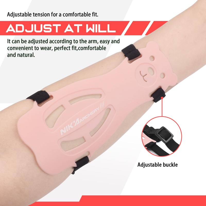 EOU Archery Arm Guards Youth Forearm Guard Wrist Protection Adjustable