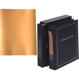 Corporate kit ThriftKit Combo : Binder, Slipcase, Stock Certificates, Index Tabs (Limited Liability Company, Black)