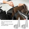 Beard Selection Ring, Sturdy 10 Pieces Hair Selection Tool, Firm