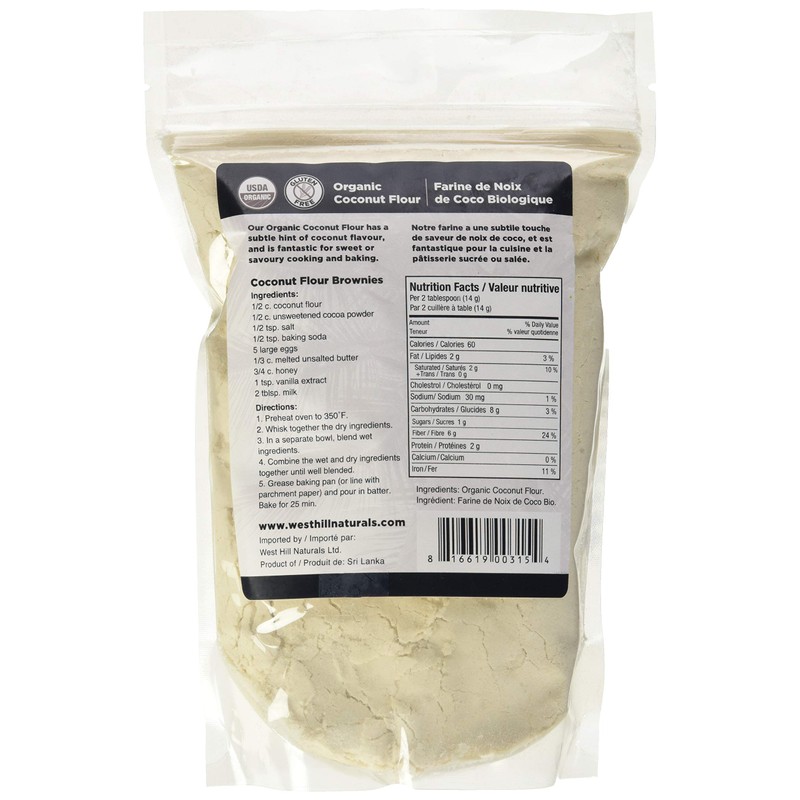 Indigo Organic Coconut Flour, 454g