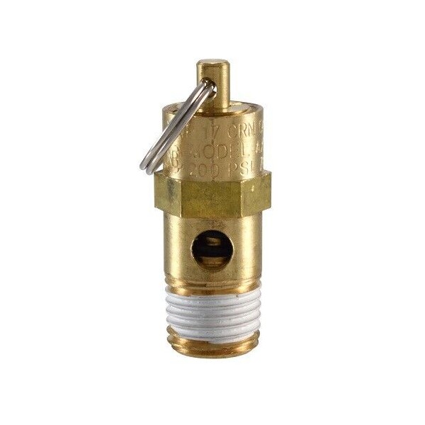 Campbell Hausfeld E108520 AIR COMPRESSOR TANK SAFETY RELIEF VALVE ASME