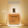 Aceite Corporal Brillante | Iluminador E Hidratante Para Rostro, Cuerpo