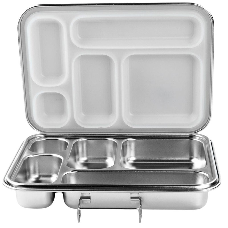 EcoCocoon Bento Lunch Boxes - 5 Compartment, Grape