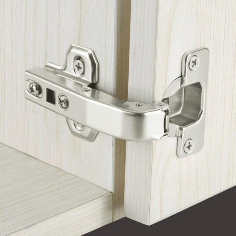 XINHAITC 2 Pack 90 Degree Cabinet Hinges Soft Close Folden