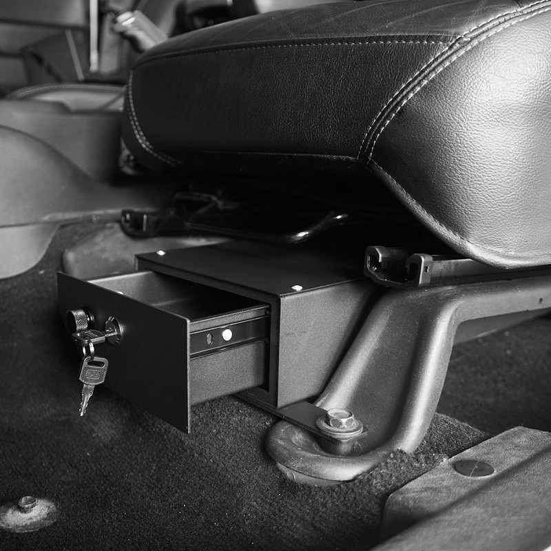 u-Box JK Wrangler Interior Storage Box Under Seat Locking Security