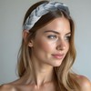 Dresyu Braided Headbands Velvet Headband for Women Soft Twisted Hair