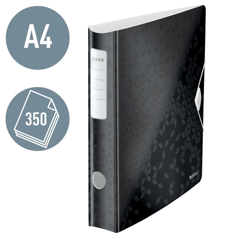 Leitz 180° Active WOW Quality Folder, A4, Slim, Rounded Spine,
