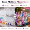 Resin Chess Set Mold Kit for DIY Crafts – 3D