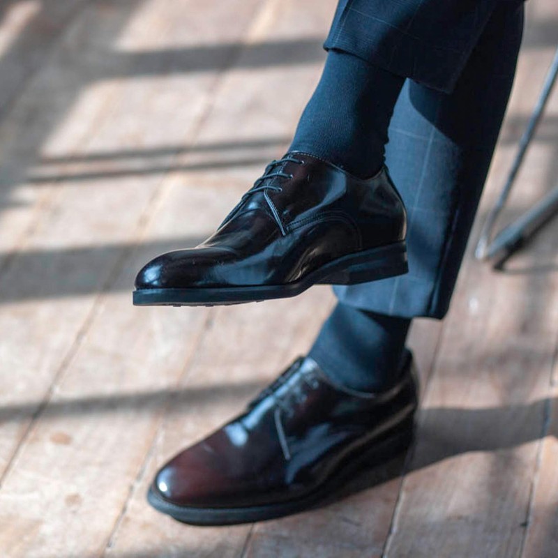 Okamoto 24 Hour Odorless Super Sock Rib Pattern Crew Socks,