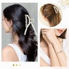 DEEKA 16 Pcs Bridesmaid Proposal Gifts, Pearl Hair Claw Clips