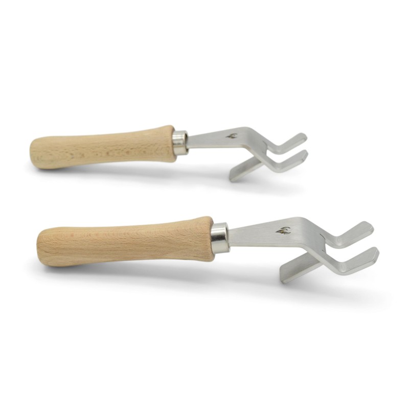 Universal handles, stainless steel grill grate lifter, removable, robust for